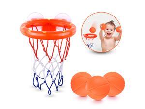Fun Basketball Hoop & Balls Playset For Little Boys & Girls | Bathtub Shooting Game For Kids & Toddlers | Suctions Cups That Stick To Any Flat Surface + 3 Balls Included Fun Basketball Hoop & Balls Playset For Little Boys & Girls | Bathtub Shooting Game For Kids & Toddlers | Suctions Cups That Stick To Any Flat Surface + 3 Balls Included