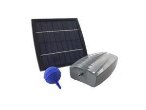 Solar Powered Air Pump Kit, one airing stone, 2+LPM Air Pump & 1.5W Solar Panel for Fish Pond, Aquaculture, Hydroponics, Bubbleponics Solar Powered Air Pump Kit, one airing stone, 2+LPM Air Pump & 1.5W Solar Panel for Fish Pond, Aquaculture, Hydroponics, Bubbleponics