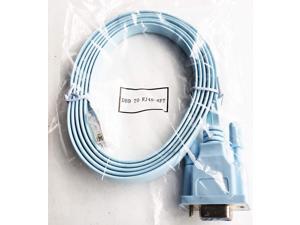 NEW 6FT Cisco Console Cable RJ45 Male DB9 Female Switch Router - 72-3383-01 NEW 6FT Cisco Console Cable RJ45 Male DB9 Female Switch Router - 72-3383-01