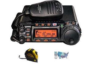 Bundle - 3 Items - Includes Yaesu FT-857D HF/6M/2M/70CM 100W Mobile Radio with the New Radiowavz Antenna Tape (2m - 30m) and HAM Guides Quick Reference Card Bundle - 3 Items - Includes Yaesu FT-857D HF/6M/2M/70CM 100W Mobile Radio with the New Radiowavz Antenna Tape (2m - 30m) and HAM Guides Quick Reference Card