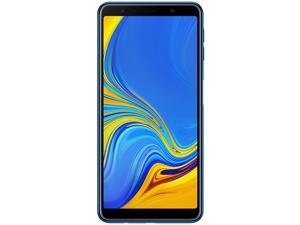 Samsung Galaxy A7 (2018) A750 64GB Unlocked GSM Dual-SIM Phone w/ Triple 24MP + 8MP + 5MP Camera - Blue Samsung Galaxy A7 (2018) A750 64GB Unlocked GSM Dual-SIM Phone w/ Triple 24MP + 8MP + 5MP Camera - Blue