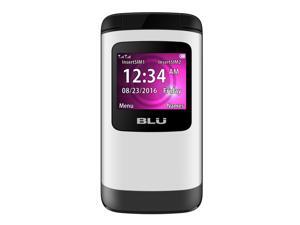 BLU Zoey Flex Z130 Unlocked GSM Dual-SIM Flip Phone w/ Quick-Glance Window - White BLU Zoey Flex Z130 Unlocked GSM Dual-SIM Flip Phone w/ Quick-Glance Window - White