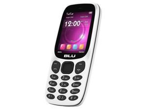 BLU Tank Jr Plus T610 Unlocked GSM Dual-SIM Feature Phone w/ Built-in Flashlight & FM Antenna - White BLU Tank Jr Plus T610 Unlocked GSM Dual-SIM Feature Phone w/ Built-in Flashlight & FM Antenna - White