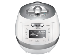 CUCKOO CRP-BHSS0609F 6 Cup Pressure Rice Cooker, 120V - White CUCKOO CRP-BHSS0609F 6 Cup Pressure Rice Cooker, 120V - White