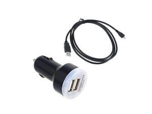 ABLEGRID Car Two USB Ports DC Adapter + USB Cable For Kocaso MX770 MX780 MX1080 MX9200 Tablet Auto Vehicle Boat RV Cigarette Lighter Plug Supply Cord Charger Cable PSU ABLEGRID Car Two USB Ports DC Adapter + USB Cable For Kocaso MX770 MX780 MX1080 MX9200 Tablet Auto Vehicle Boat RV Cigarette Lighter Plug Supply Cord Charger Cable PSU
