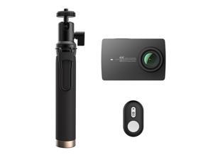 YI 4K Action Camera with Selfie Stick & Bluetooth Remote (US Edition) Night Black YI 4K Action Camera with Selfie Stick & Bluetooth Remote (US Edition) Night Black