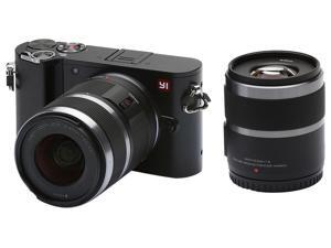 YI M1 4K 20 MP Mirrorless Digital Camera with Interchangeable Lens 12-40mm F3.5-5.6 Lens / 42.5mm F1.8 Storm Black(US Edition) YI M1 4K 20 MP Mirrorless Digital Camera with Interchangeable Lens 12-40mm F3.5-5.6 Lens / 42.5mm F1.8 Storm Black(US Edition)