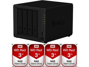 Synology DS918+ DiskStation Fully Assembled and Tested with 12TB (4 x 3TB) Western Digital NAS Drives By CustomTechSales Synology DS918+ DiskStation Fully Assembled and Tested with 12TB (4 x 3TB) Western Digital NAS Drives By CustomTechSales
