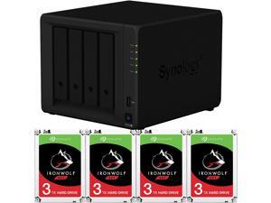 Synology DS918+ DiskStation with 12TB (4 x 3TB) of Seagate Ironwolf NAS Drives Fully Assembled and Tested By CustomTechSales Synology DS918+ DiskStation with 12TB (4 x 3TB) of Seagate Ironwolf NAS Drives Fully Assembled and Tested By CustomTechSales