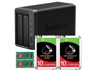 Synology DS718+ DiskStation Fully Assembled and Tested with 8GB RAM and 20TB (2 x 10TB) of Seagate Ironwolf NAS Drives By CustomTechSales Synology DS718+ DiskStation Fully Assembled and Tested with 8GB RAM and 20TB (2 x 10TB) of Seagate Ironwolf NAS Drives By CustomTechSales