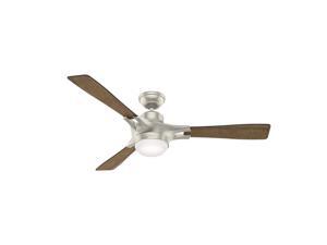 Hunter WiFi Enabled HomeKit Compatible 54" Signal Matte Nickel Ceiling Fan Hunter WiFi Enabled HomeKit Compatible 54" Signal Matte Nickel Ceiling Fan