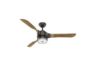 Hunter WiFi Enabled HomeKit Compatible 54" Apache Noble Bronze Ceiling Fan Hunter WiFi Enabled HomeKit Compatible 54" Apache Noble Bronze Ceiling Fan