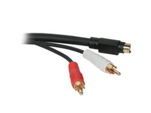 C2G 02310 Value Series S-Video + RCA Stereo Audio Cable, Black (12 Feet, 3.65 Meters) C2G 02310 Value Series S-Video + RCA Stereo Audio Cable, Black (12 Feet, 3.65 Meters)