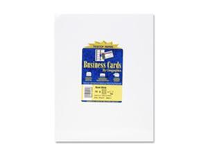 Geographics GEO44480 Business Cards, 65 Ib., 3.5 in. x 2 in., 750-PK, White Geographics GEO44480 Business Cards, 65 Ib., 3.5 in. x 2 in., 750-PK, White