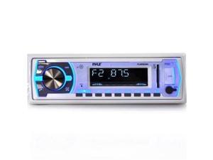 Pyle PLMRB29W Single DIN Bluetooth In-Dash Stereo Radio Headunit Receiver Pyle PLMRB29W Single DIN Bluetooth In-Dash Stereo Radio Headunit Receiver