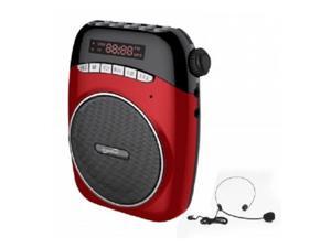 Supersonic SC-1370-RED Portable PA System with USB and Micro SD Card Slot Supersonic SC-1370-RED Portable PA System with USB and Micro SD Card Slot