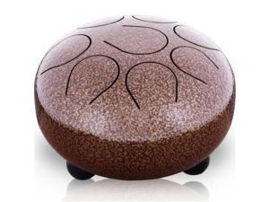 Pyle PHDRUM84 Professional Mini Steel Tongue Percussion Drum Pyle PHDRUM84 Professional Mini Steel Tongue Percussion Drum
