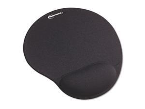 Innovera 50448 Mouse Pad with Gel Wrist Pad, Nonskid Base, 10.38 x 8.88, Black Innovera 50448 Mouse Pad with Gel Wrist Pad, Nonskid Base, 10.38 x 8.88, Black