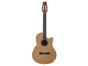 Ovation AB24CII-CED Applause Balladeer, Nylon, Cedar, Mid Depth Ovation AB24CII-CED Applause Balladeer, Nylon, Cedar, Mid Depth