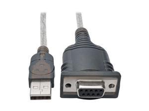 Tripp Lite U209-18N-NULL USB to Null Modem Serial Adapter Cable FTDI with COM Retention M & F - 18 in. Tripp Lite U209-18N-NULL USB to Null Modem Serial Adapter Cable FTDI with COM Retention M & F - 18 in.