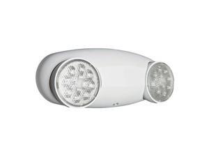 Lithonia Lighting 3495017 120 & 277 V Metal LED Glass Emergency Light - White Lithonia Lighting 3495017 120 & 277 V Metal LED Glass Emergency Light - White