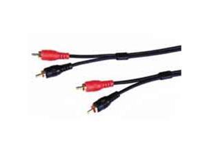 Comprehensive 2PP-2PP-3ST Comprehensive Standard 2PP-2PP-3ST Audio Cable - 3 ft - 2 x RCA Male Stereo Audio - 2 x RCA Male Stereo Audio - Shielding - Black Comprehensive 2PP-2PP-3ST Comprehensive Standard 2PP-2PP-3ST Audio Cable - 3 ft - 2 x RCA Male Stereo Audio - 2 x RCA Male Stereo Audio - Shielding - Black