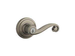 Kwikset 740LL 15A SMT Lido Lever, Non Handed & Keyed Entry Smartkey - Antique Nickel Kwikset 740LL 15A SMT Lido Lever, Non Handed & Keyed Entry Smartkey - Antique Nickel