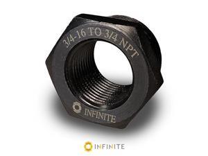 Infinite Product Solutions 3416-34NPT-BS 0.75 in. 16 to .75 National Pipe Thread Steel Adapter Infinite Product Solutions 3416-34NPT-BS 0.75 in. 16 to .75 National Pipe Thread Steel Adapter