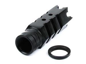 TacFire MZ1004-3B 0.308 0.62 In. x 24 Thread Shark Muzzle Brake TacFire MZ1004-3B 0.308 0.62 In. x 24 Thread Shark Muzzle Brake