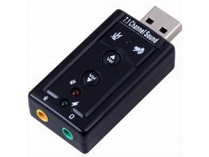New External USB to 3D Audio USB Sound Card Adapter 7.1 Channel Professional Microphone Headset 3.5mm New External USB to 3D Audio USB Sound Card Adapter 7.1 Channel Professional Microphone Headset 3.5mm
