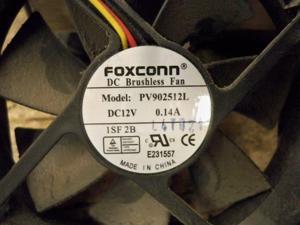 DC BRUSHLESS FAN PV902512L1SF 2L DC12V 0.20A, 3-WIRE, 92x25mm DC BRUSHLESS FAN PV902512L1SF 2L DC12V 0.20A, 3-WIRE, 92x25mm