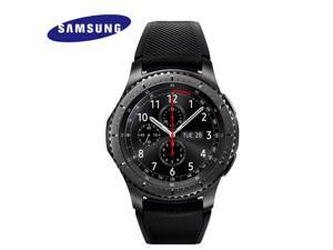 Samsung Gear S3 Frontier 4GB SM-R760 1.3" Super AMOLED Display 768MB RAM Silicon Strap Smartwatch - Dark Gray (Bluetooth model / International Version) Samsung Gear S3 Frontier 4GB SM-R760 1.3" Super AMOLED Display 768MB RAM Silicon Strap Smartwatch - Dark Gray (Bluetooth model / International Version)