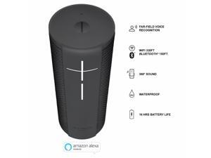 Ultimate Ears MEGABLAST 984-000911 Portable Wi-Fi / Bluetooth Speaker with hands-free Amazon Alexa voice control (waterproof) - Graphite Black Ultimate Ears MEGABLAST 984-000911 Portable Wi-Fi / Bluetooth Speaker with hands-free Amazon Alexa voice control (waterproof) - Graphite Black