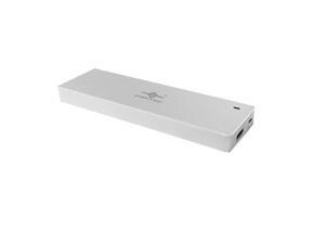 VANTEC NexStar SX NST-203C3-SV Silver M.2 SATA SSD to USB 3.1 Gen 2 Type C Enclosure VANTEC NexStar SX NST-203C3-SV Silver M.2 SATA SSD to USB 3.1 Gen 2 Type C Enclosure