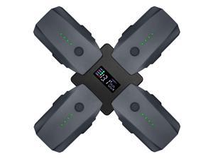 Powerextra Mavic Pro /Platinum /Alpine White 4 in 1 Rapid Smart Battery Charger Hub with LCD Display Indicator Compatible with DJI Mavic Pro Drone - Upgraded Powerextra Mavic Pro /Platinum /Alpine White 4 in 1 Rapid Smart Battery Charger Hub with LCD Display Indicator Compatible with DJI Mavic Pro Drone - Upgraded