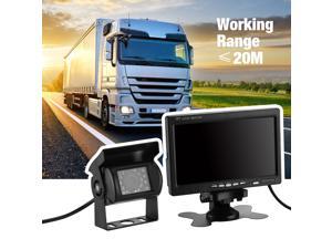 Wireless Waterproof Night Vision Rear View Reverse Backup Camera and 7 inch Monitor Kit for Car RV Truck Vehicles Wireless Waterproof Night Vision Rear View Reverse Backup Camera and 7 inch Monitor Kit for Car RV Truck Vehicles