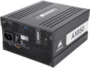 CORSAIR AX Series AX850 CP-9020151-NA 850W ATX12V 80 PLUS TITANIUM Certified Full Modular Power Supply CORSAIR AX Series AX850 CP-9020151-NA 850W ATX12V 80 PLUS TITANIUM Certified Full Modular Power Supply