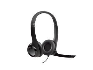 Logitech H390 Supra-aural USB Headset - 981-000014 Logitech H390 Supra-aural USB Headset - 981-000014