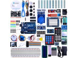 Elegoo For Arduino UNO R3 Project Most Complete Starter Kit w/ Tutorial for MEGA2560 UNO NANO (63 Items) Elegoo For Arduino UNO R3 Project Most Complete Starter Kit w/ Tutorial for MEGA2560 UNO NANO (63 Items)
