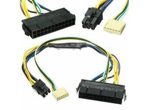 ATX Main 24-Pin to 6-Pin PSU Power Adapter Cable 18AWG for HP Systems ATX Main 24-Pin to 6-Pin PSU Power Adapter Cable 18AWG for HP Systems