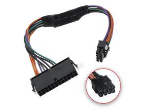 24-Pin to 8-Pin 18AWG ATX Power Supply Adapter Cable for Dell Computers 24-Pin to 8-Pin 18AWG ATX Power Supply Adapter Cable for Dell Computers
