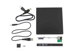 NEW External SATA Blu-Ray DVD CD RW Disc Drive Slim USB 2.0 Enclosure Case Caddy NEW External SATA Blu-Ray DVD CD RW Disc Drive Slim USB 2.0 Enclosure Case Caddy
