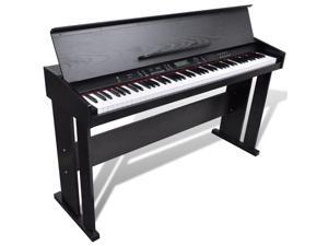 vidaXL Classic Electronic Digital Piano with 88 Keys & Music Stand vidaXL Classic Electronic Digital Piano with 88 Keys & Music Stand