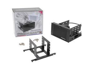 Evercool HD-AR-BK ARMOR 2x 5.25" Drive Bay to 3x 3.5 HDD 4x 2.5 HDD Cooling Box Evercool HD-AR-BK ARMOR 2x 5.25" Drive Bay to 3x 3.5 HDD 4x 2.5 HDD Cooling Box