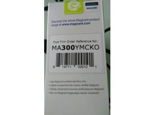 Magicard MA300YMCKO Full Color Ribbon 300 Prints for Enduro, Pronto, Rio Pro Magicard MA300YMCKO Full Color Ribbon 300 Prints for Enduro, Pronto, Rio Pro