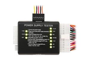 PC Computer 20/24 Pin Power Supply Tester With PSU ATX SATA HDD Connectors PC Computer 20/24 Pin Power Supply Tester With PSU ATX SATA HDD Connectors