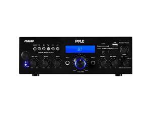 Pyle 200W (PDA6BU) Bluetooth Stereo Amplifier Receiver with Wireless Streaming, FM Radio, MP3/USB/SD Readers, Remote Control Pyle 200W (PDA6BU) Bluetooth Stereo Amplifier Receiver with Wireless Streaming, FM Radio, MP3/USB/SD Readers, Remote Control
