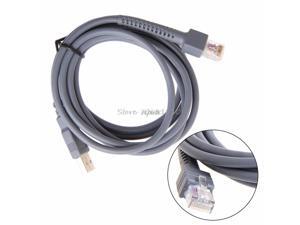 2M Symbol Barcode Scanner USB Cable LS1203 LS2208 LS4208 LS3008 CBA-U01-S07ZAR Z17 2M Symbol Barcode Scanner USB Cable LS1203 LS2208 LS4208 LS3008 CBA-U01-S07ZAR Z17