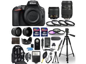 Nikon D5600 Digital Camera + 18-55mm VR + 70-300mm + 30 Piece Accessory Bundle Nikon D5600 Digital Camera + 18-55mm VR + 70-300mm + 30 Piece Accessory Bundle