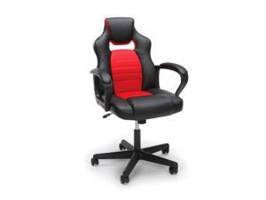 OFM Essentials Collection Racing Style Gaming Chair, in Red (ESS-3083-RED) OFM Essentials Collection Racing Style Gaming Chair, in Red (ESS-3083-RED)